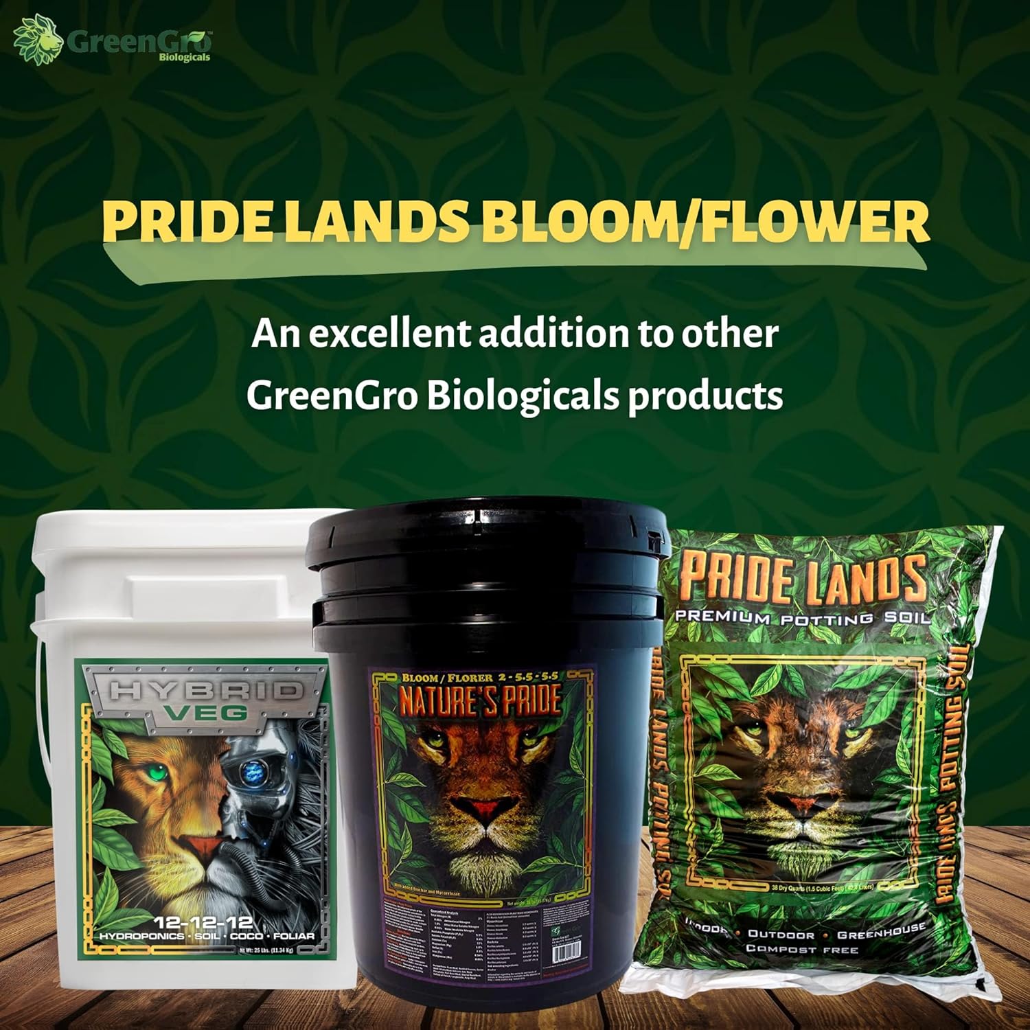 Pride Lands Bloom Organic Bloom Fertilizer