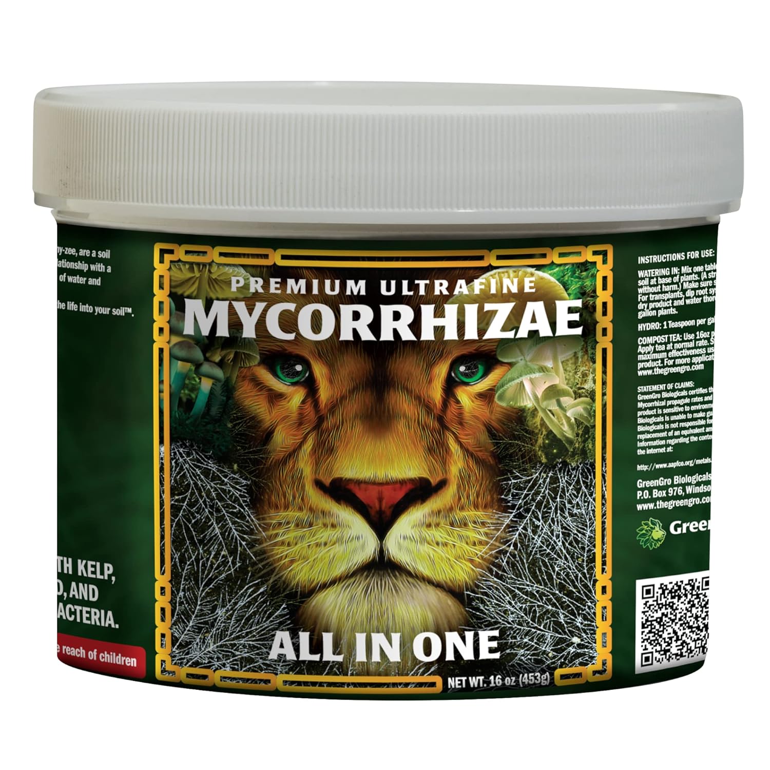 Premium Ultrafine Myco - Mycorrhizal Inoculant & Water Soluble Root Enhancer